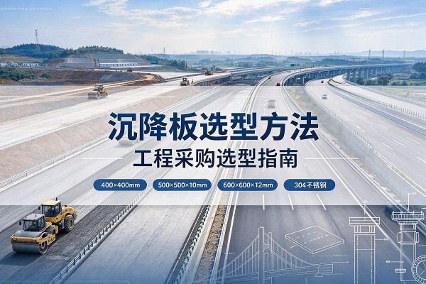 丰镇沉降板选择方法