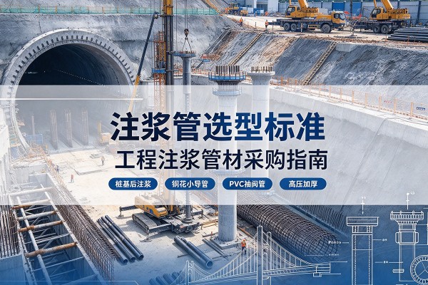 丰镇注浆管选型标准