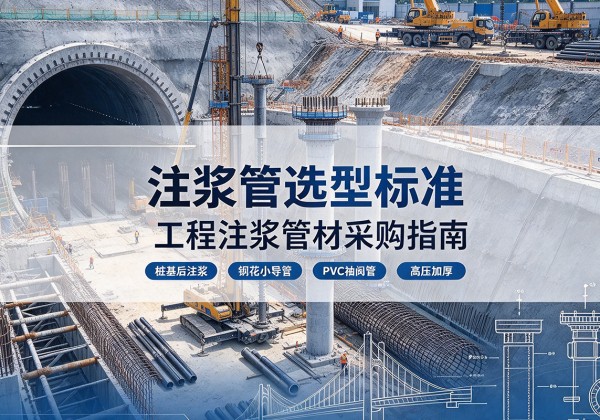 丰镇注浆管选型标准